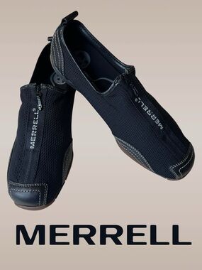 Merrell Black Barrado Slip On Sneakers Women’s Size: 9.5 Shoes J73426 Barraddo